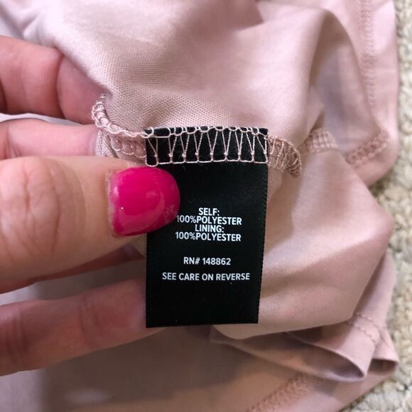 Torrid Blush Pink Loose Fit Cami Tank Top Size 1 - Picture 3 of 9